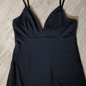 NEW form fitting black dress